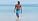 KANU SURF INFINITE MENS SWIM TRUNKS 9-INCH INSEAM BORA BORA CORAL - SIZE: XL - Like New