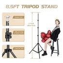 Walk Fly 8.5 x 10 ft Backdrop Support System Stand with Carry Bag - Black - Like New