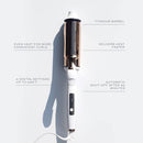 Kristin Ess Hair 2 Inch Titanium Curling Iron Big Blowout Waves KES0193 - White - Like New
