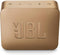 JBL GO 2 Portable Bluetooth Waterproof Speaker QK9-00244 - Champagne New