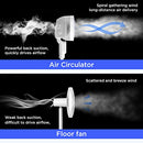 Primevolve 10.6" Oscillating Fan Air Circulator 6 Speeds B0BQMQ2K43, White - Brand New
