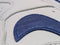 NIKE AIR FORCE 1 BY YOU CUSTOM SNEAKERS - SIZE: MEN 9.5 - WHITE/BLUE - Like New