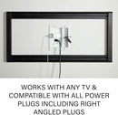 SANUS WSIWPSB1 in-Wall TV Power and Cable Management Kit - WHITE - Like New