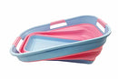 SAMMART 21L (5.5 Galloons) Collapsible Pop Up - Cool Blue/Maglia Rosa (Set 2) - Brand New