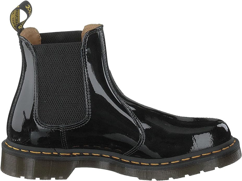 2976 Dr. Martens Unisex Chelsea Boot Waxed Full Grain Men's Black 8 Like New