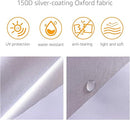 Amazon Basics Weatherproof Car Cover 150D Oxford Sedans 190" DS-CC08 - Silver - Like New