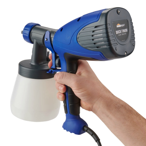 HomeRight 120V 60HZ Electric Paint Quick Finish Handheld Spray Gun - BLUE - Like New