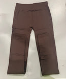 DAN ZHONG XIU FASHION DESIGN LEGGINGS - SIZE: WOMEN ONE SIZE - BROWN - Like New