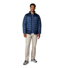 COLUMBIA MEN'S AUTUMN PARK II DOWN JACKET - Dark Mountain/Collegiate Navy - Brand New
