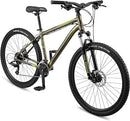 Mongoose Montana Mountain Bike 18 Speed 18.5" Frames 27.5" Wheels - Green - Like New