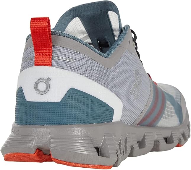 38.99121 ON WOMEN'S CLOUD X SHIFT SHOES ALLOY/RED SIZE 8 - Like New