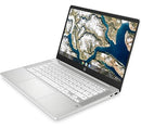 HP Chromebook 14a-na0122od 14" HD N5030 4GB 64GB eMMC, Chrome OS - White - Like New