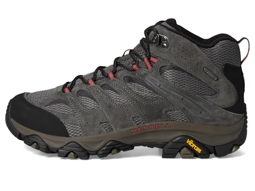 MERRELL MEN'S MOAB 3 MID WATERPROOF HIKING BOOT - SIZE 10 BELUGA - Like New