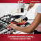 NINJA C29500 Foodi NeverStick Vivid 10-Piece Aluminum Cookware Set - Crimson Red Like New