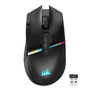 CORSAIR DARKSTAR RGB WIRELESS GAMING MOUSE FOR MMO MOBA 26,000 DPI - BLACK - Like New