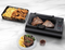 Gourmia Food Station Indoor Smokeless Grill Cooking Black GGA2120 - Like New