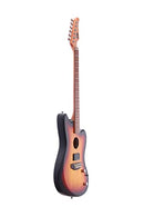 IYV 6 STRING IYV-IJGAP-200 SEMI HOLLOW ELECTRIC ACOUSTIC GUITAR - SUNBURST - Like New