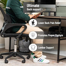 MIND READER LUMBAR SUPPORT PILLOW AIR-CLOUD TECHNOLOGY BACKSAM-BLK - BLACK - Brand New