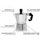 PRIMULA ALUMINUM 1 CUP STOVETOP ESPRESSO MAKER - POLISHED - SLIVER - Like New