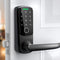 ULTRALOQ LATCH WIFI SMART LOCK WITH NFC 5-IN-1 KEYLESS ENTRY DOOR LOCK - BLACK Like New