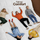 Utopia Bedding Twin Comforter 2 Pack, Duvet Insert, 64 x 88 Inches - White - Brand New