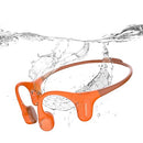 MOJAWA RUN PLUS BONE CONDUCTION HEADPHONES OPEN-EAR 32GB MP3 PLAYER - ORANGE - Like New