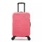 AMERICAN TOURISTER NXT CHECKERED HARDSIDE CARRY ON SPINNER 22 - FLAMINGO PINK - Like New
