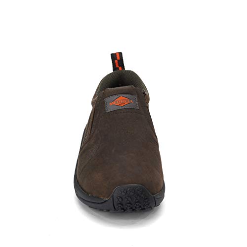 MEN'S JUNGLE MOC COMPOSITE TOE WIDE WIDTH WORK SHOES ESPRESSO SIZE 10.5 Wide - Like New