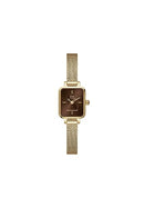 Daniel Wellington Quadro Mini 15.4x18.2mm Women's Watch, DW00100654 - AMBER/GOLD - Like New