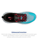 BROOKS WOMEN’S CASCADIA 17 TRAIL RUNNING SHOE SIZE WOMEN 10.5 DIVA PINK/BLACK - Like New