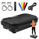 STEELITE VIBRATION PLATE EXERCISE MACHINE 450LBS CAPACITY - BLACK - Like New
