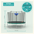 SKYWALKER TRAMPOLINES SKYWALKER TRAMPOLINE - GREEN - Like New