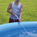 JLeisure Avenli 17808 12 Feet x 30 Inch Round Inflatable Swimming Pool - Blue - Like New