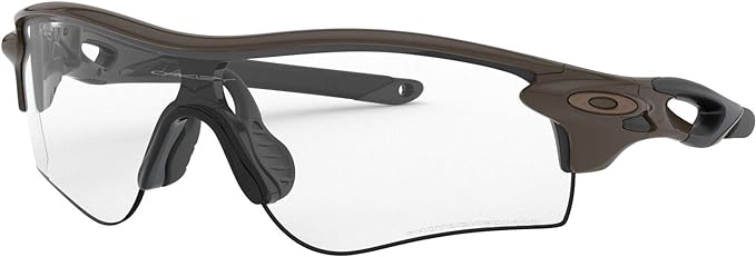 OAKLEY Radarlock Path Low Bridge Fit Rectangular - OO9206 - CLEAR/OLIVE DRAB - Like New