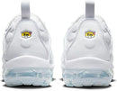 NIKE MEN'S AIR VAPORMAX PLUS SNEAKERS - SIZE: MEN 7.5 - WHITE PURE PLATINUM - Like New