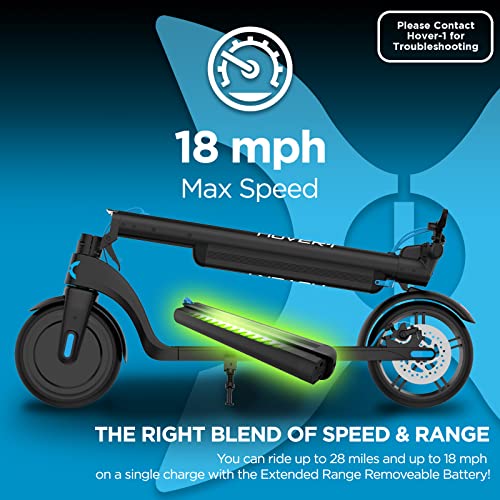 HOVER-1 HIGHLANDER PRO ELECTRIC FOLDING SCOOTER - Black - Like New