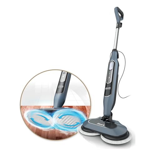 SHARK S8000 STEAM & SCRUB ALL-IN-ONE SCRUBBING AND SANITIZING - GRAY - Like New