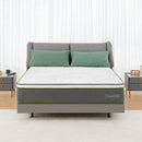 NOVILLA KING MATTRESS 12 INCH GEL MEMORY FOAM HYBRID N-M02020-12-K-N2 - WHITE - Like New