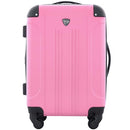 TRAVELERS CLUB CHICAGO HARDSIDE EXPANDABLE SPINNER LUGGAGES, 20" CARRY-ON - PINK - Like New