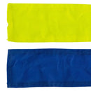 FRANKLIN SPORTS 10 PLAYER FLAG FOOTBALL SET - YELLOW/BLUE - Brand New