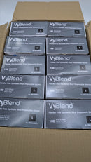 ProWorks VyBlend Vinyl Powder Free Glove Box,Black,10pack,1000 count,Large - Brand New