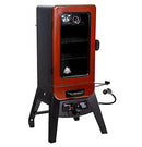 PIT BOSS 3-SERIES GAS VERTICAL SMOKER, RED HAMMERTONE - 10773 - Like New