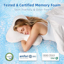 Nelaukoko 2" Twin XL CertiPUR-US Memory Foam Mattress Topper, B0DGY4DFXR-NO - Brand New