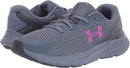 Under Armour Charged Rogue 3 Shoes Size 10.5-Aurora Purple/Tempered Steel/Strobe Like New