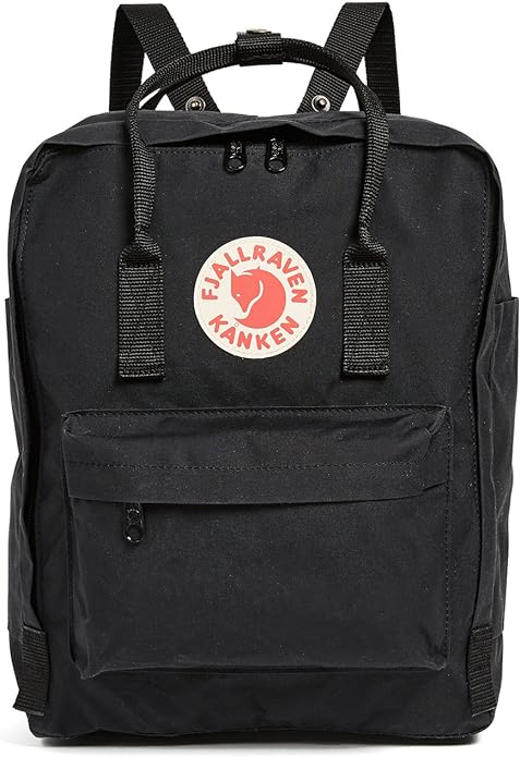 Fjallraven Classic Kanken Original Backpack, 23510-550 - BLACK - Scratch & Dent