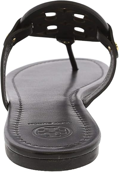 TORY BURCH WOMEN'S MILLER EMBELLISHED SANDALS - SIZE: WOMEN 11 - MATTE BLACK - Like New