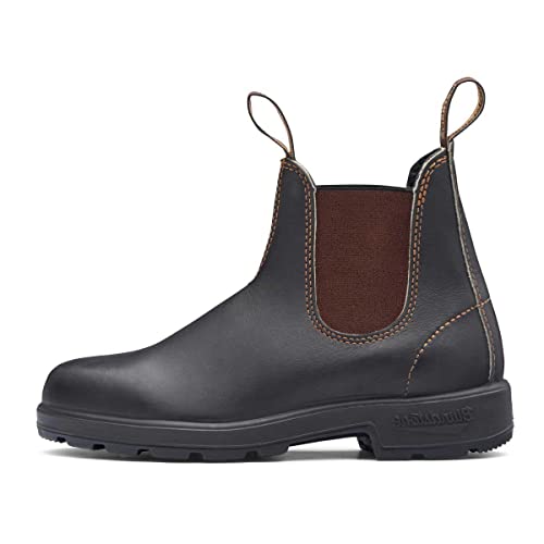 500 STOUT/BROWN MEN 9.5 WOMEN 11.5 (AU/UK M8.5) Blundstone Chelsea Boots - Like New