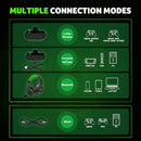 ACER WIRELESS GAMING HEADSET XBOX SERIES X|S, XBOX ONE, BLUETOOTH - BLACK GREEN - Like New