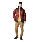 COLUMBIA MEN'S AUTUMN PARK II DOWN JACKET - SIZE: MEN M - SPICE/ BLACK - Brand New