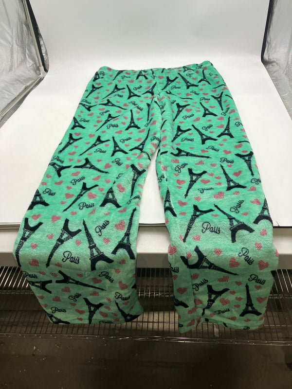 THEAMA TEK COLLECTION MEN’S EXTRA SOFT FLEECE PAJAMAS - XL - PARIS - AP-1871 - Like New